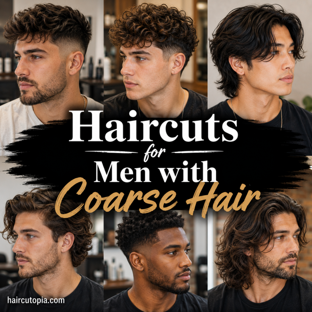 Haircuts for Men With Coarse Hair: Best Styles for Every Length