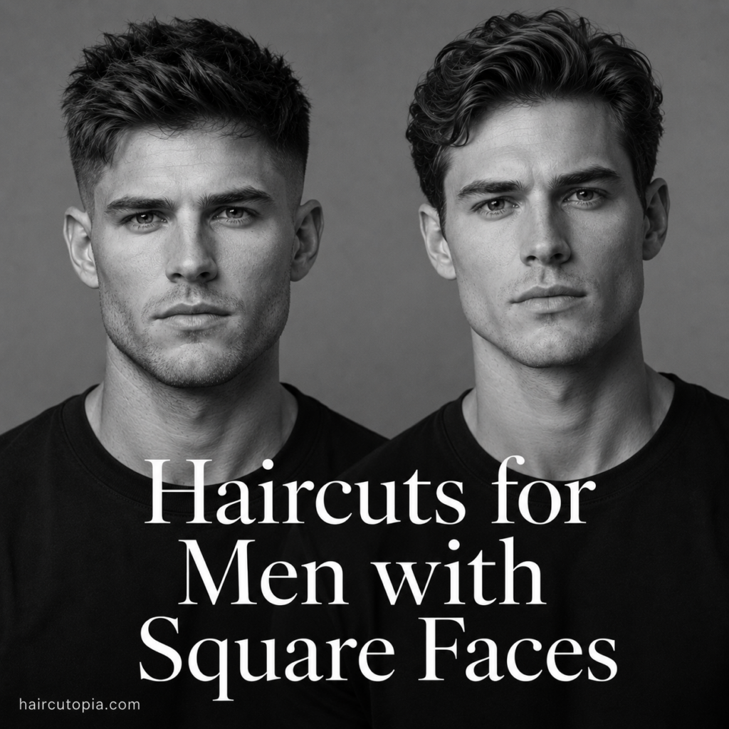Haircuts for Men with Square Faces: 25 Styles That Complement Strong Features