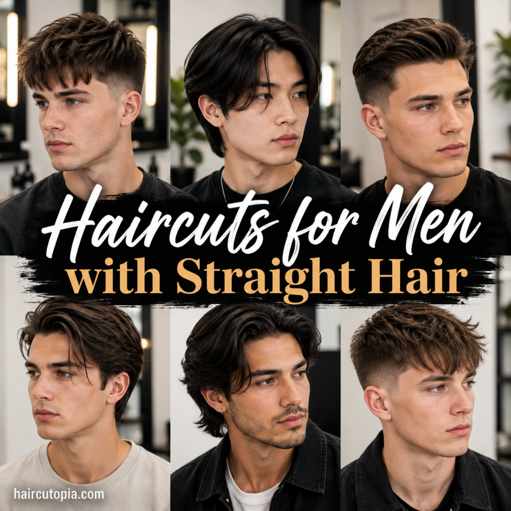 Haircuts for Men With Straight Hair: Best Styles for Every Length