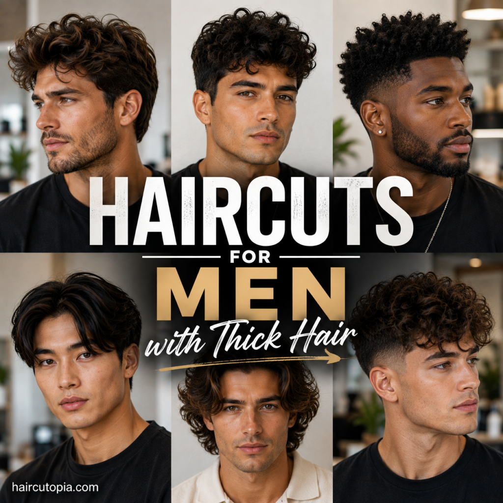 Haircuts for Men with Thick Hair: 20 Stylish Cuts That Make Thick Hair Easy to Manage
