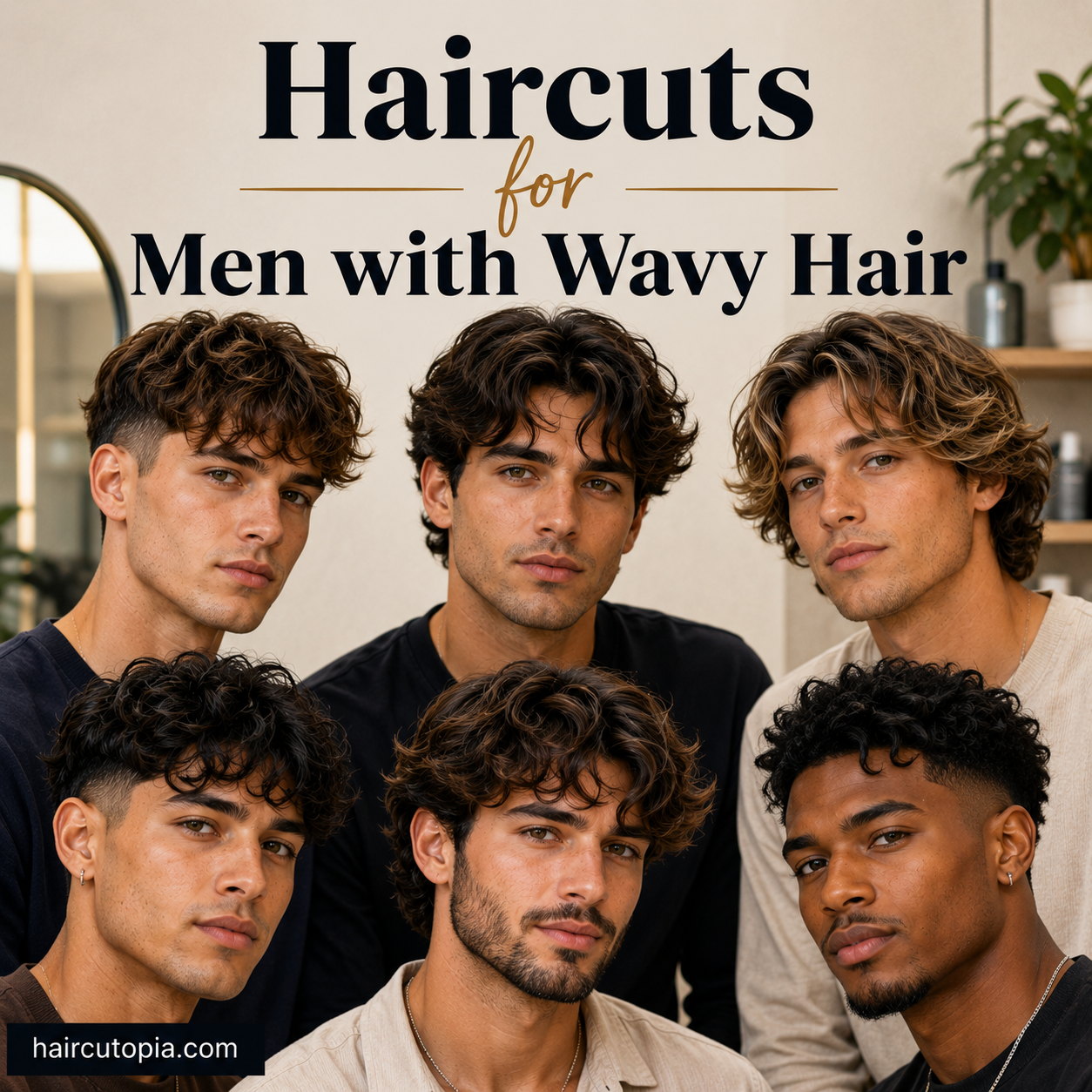 Haircuts for Men with Wavy Hair - Haircutopia