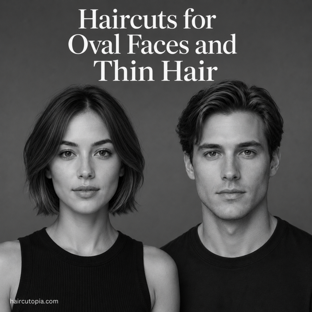 Haircuts for Oval Faces and Thin Hair: 35 Flattering Styles That Add Volume