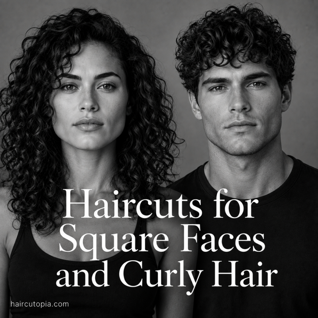 Haircuts for Square Faces and Curly Hair: 25 Gorgeous Styles That Let Your Curls Shine