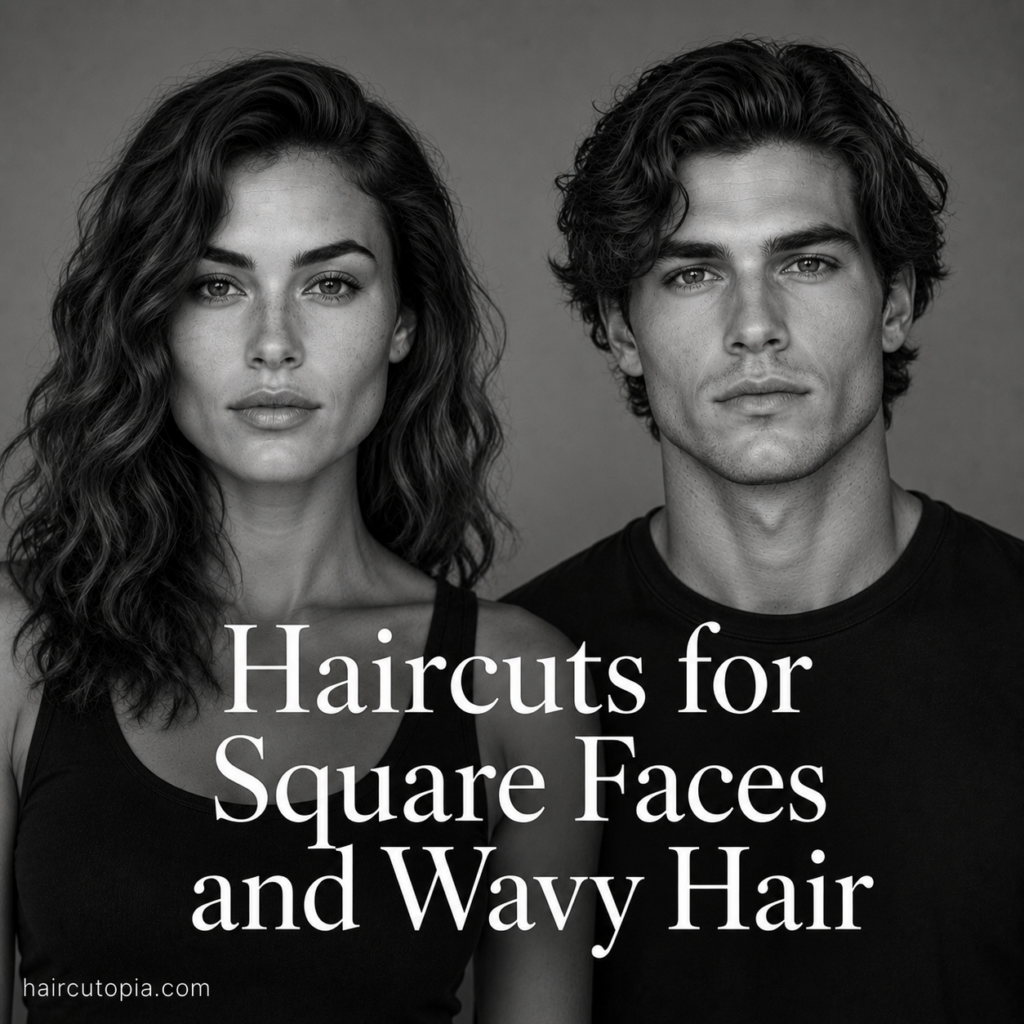 Haircuts for Square Faces and Wavy Hair: 25 Styles That Bring Out the Best in Natural Texture