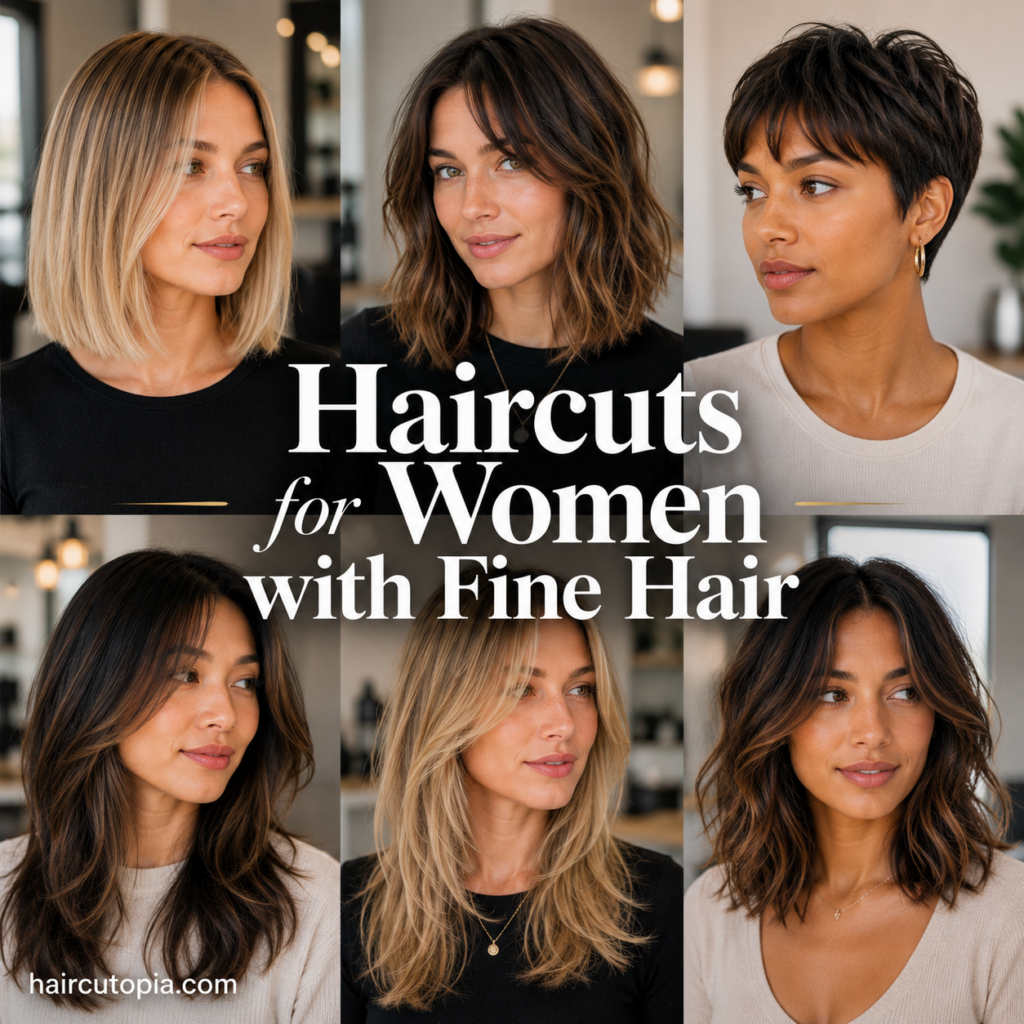 Haircuts for Women with Fine Hair: 18 Flattering Styles That Add Volume and Fullness