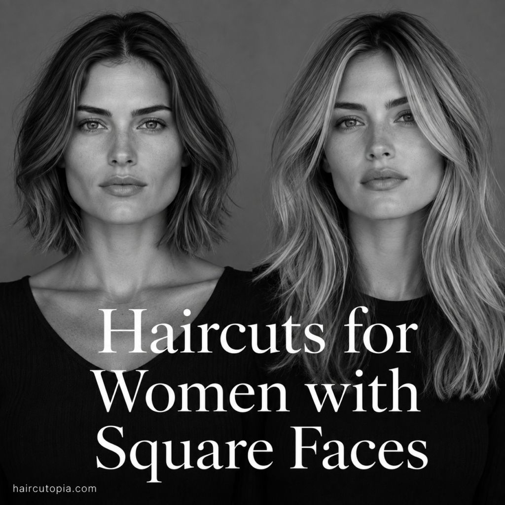 Haircuts for Women with Square Faces: 30 Flattering Styles That Enhance Strong Features