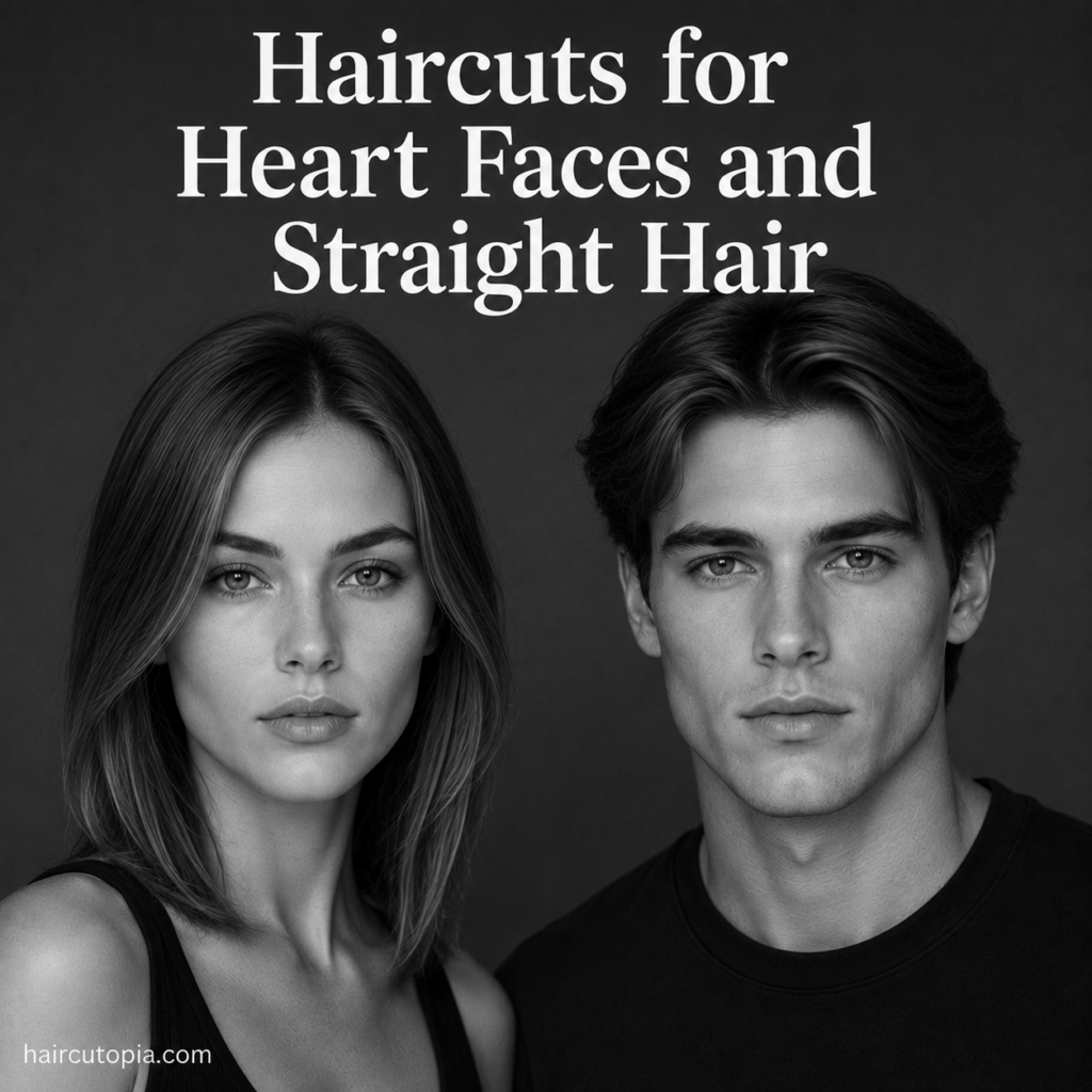 Haircuts for Heart Faces and Straight Hair: 25 Flattering Styles That Add Shape and Movement