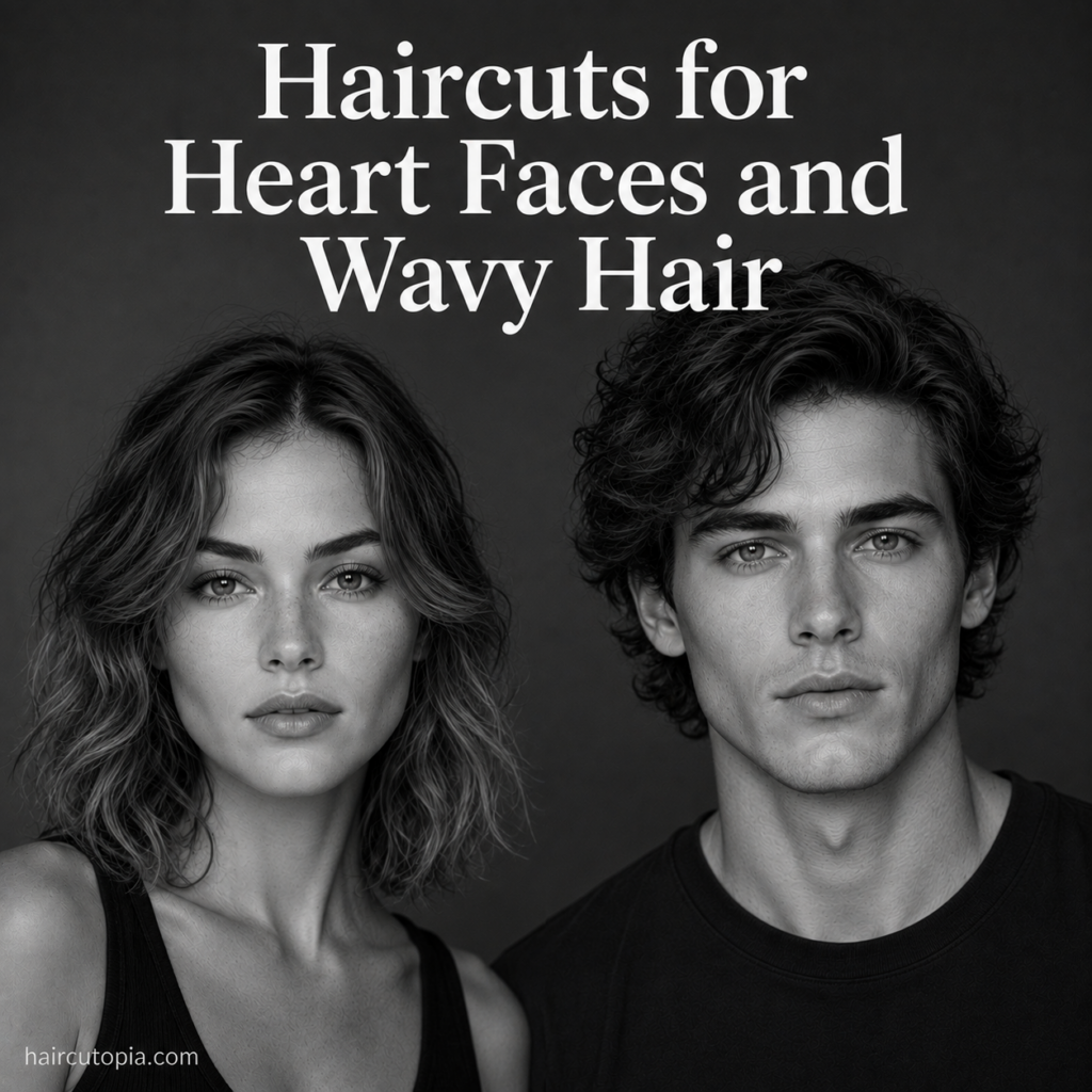 Haircuts for Heart Faces and Wavy Hair: 25 Flattering Styles That Embrace Natural Movement