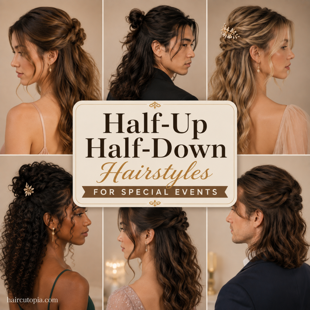 27 Half-Up Half-Down Hairstyles for Special Events That Look Effortlessly Elegant
