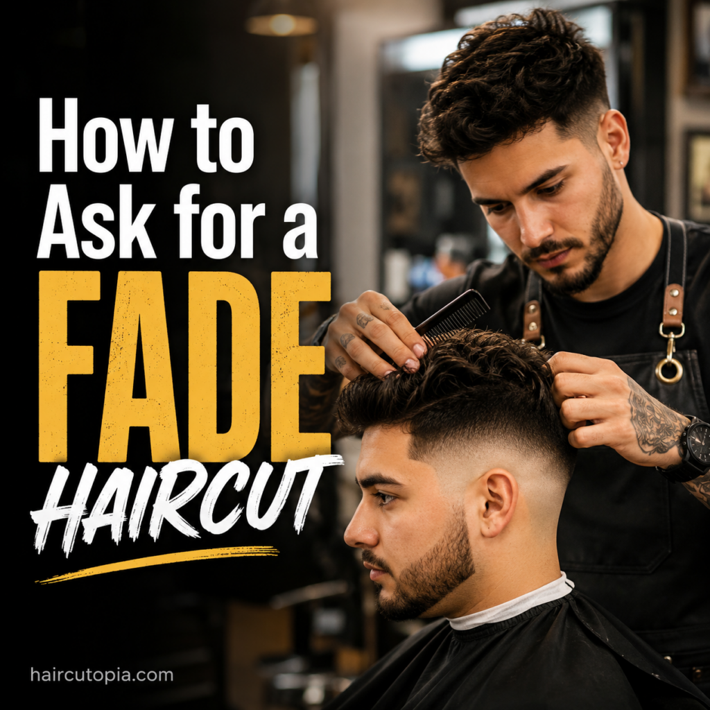 How to Ask Your Barber for the Perfect Fade Haircut