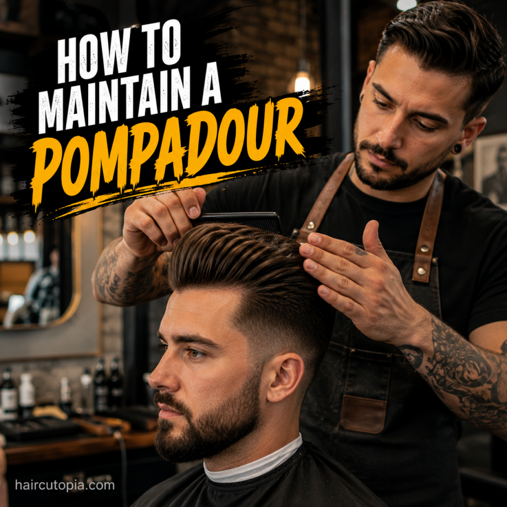 How to Maintain a Pompadour