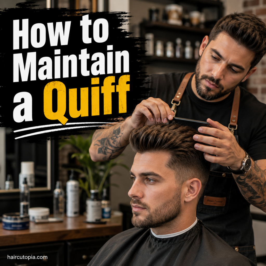 How to Maintain a Quiff