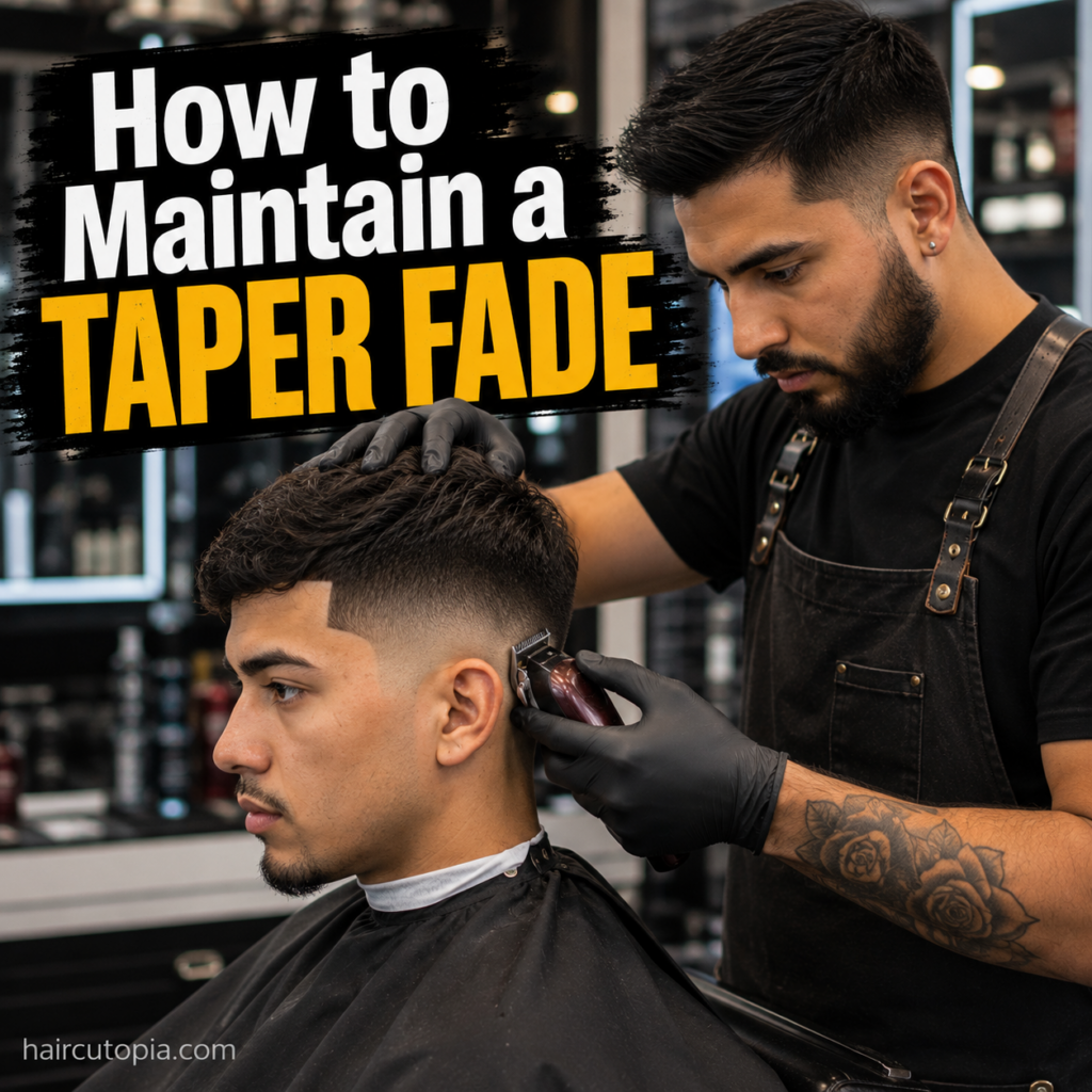 How to Maintain a Taper Fade