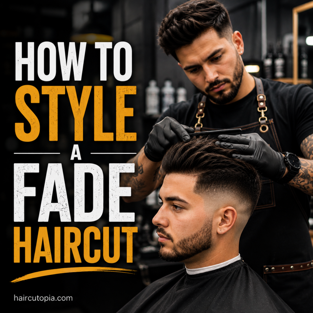 How to Style a Fade Haircut