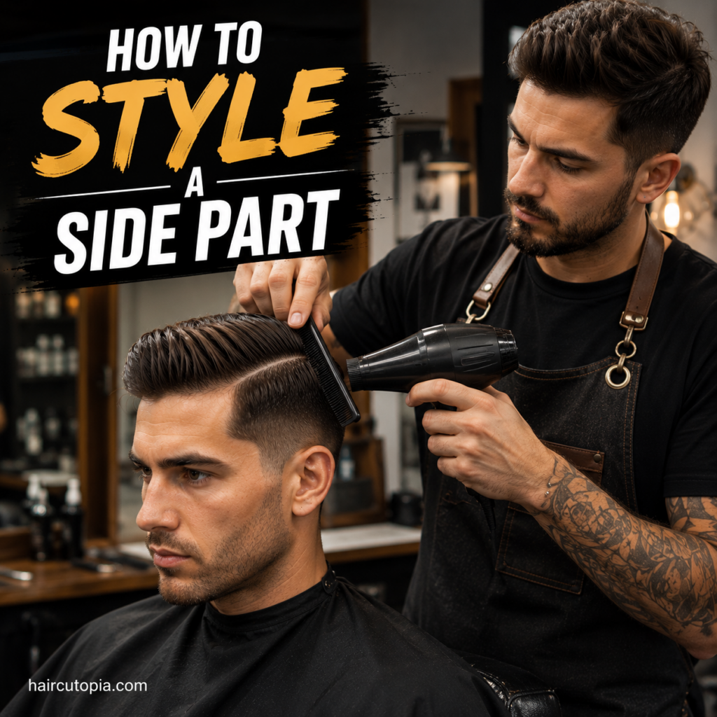 How to Style a Side Part