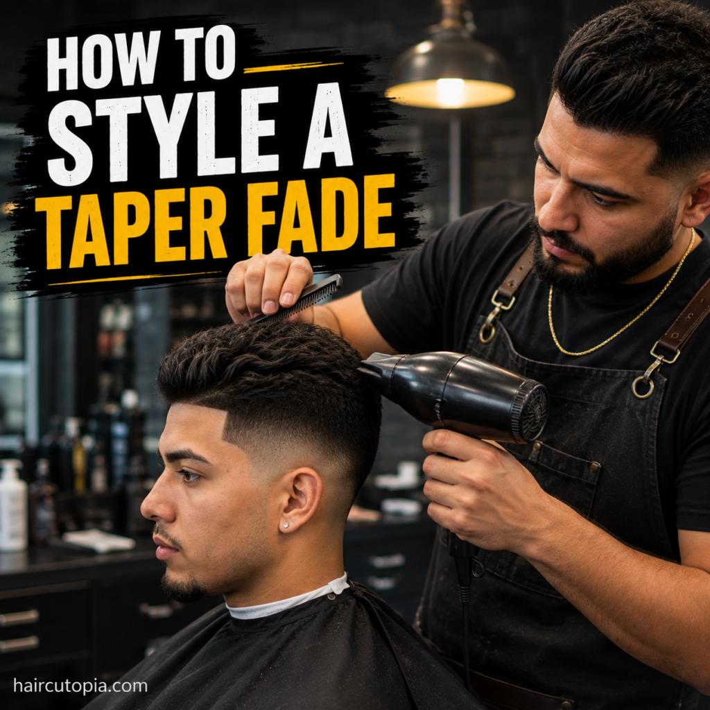 How to Style a Taper Fade