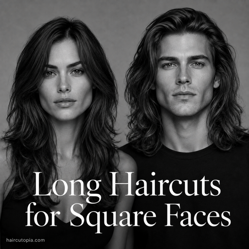 Long Haircuts for Square Faces: 25 Flattering Styles That Balance Strong Features