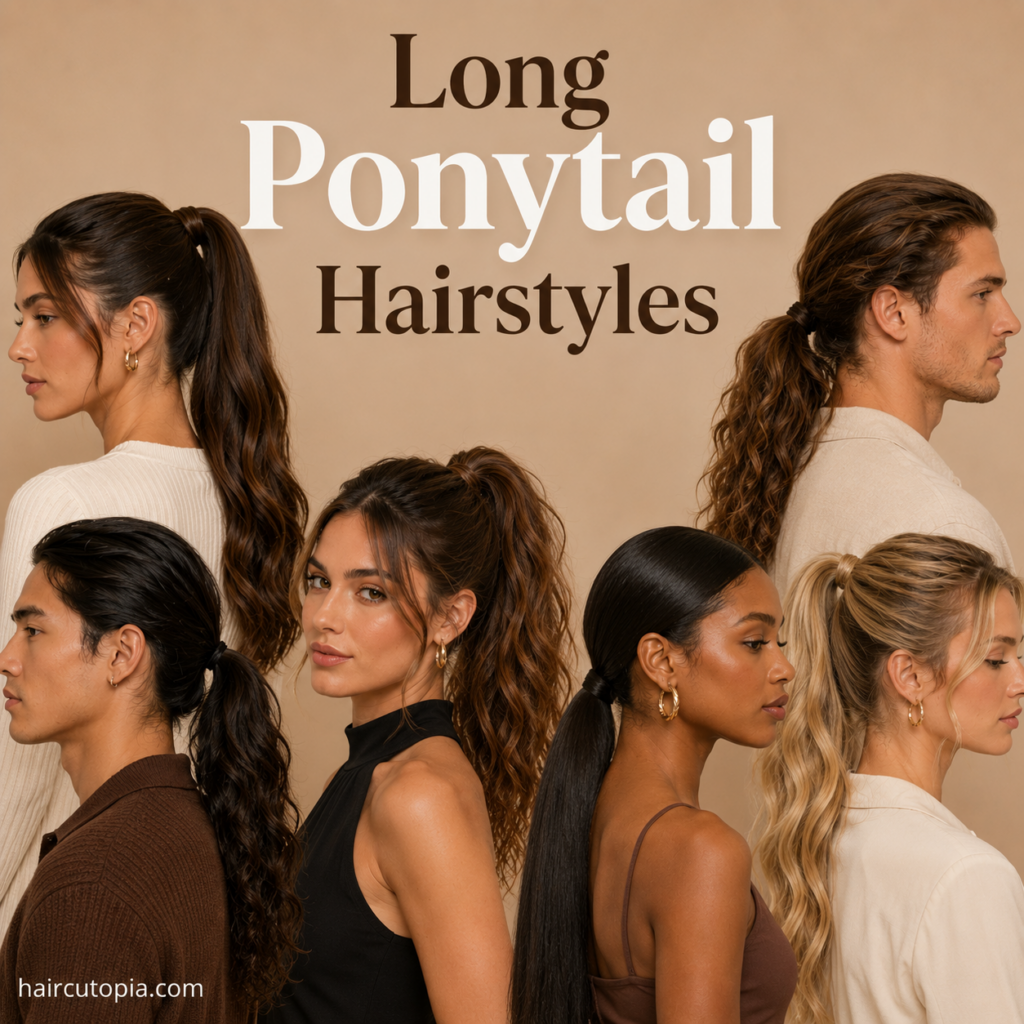 25 Long Ponytail Hairstyles for a Stylish, Polished Look