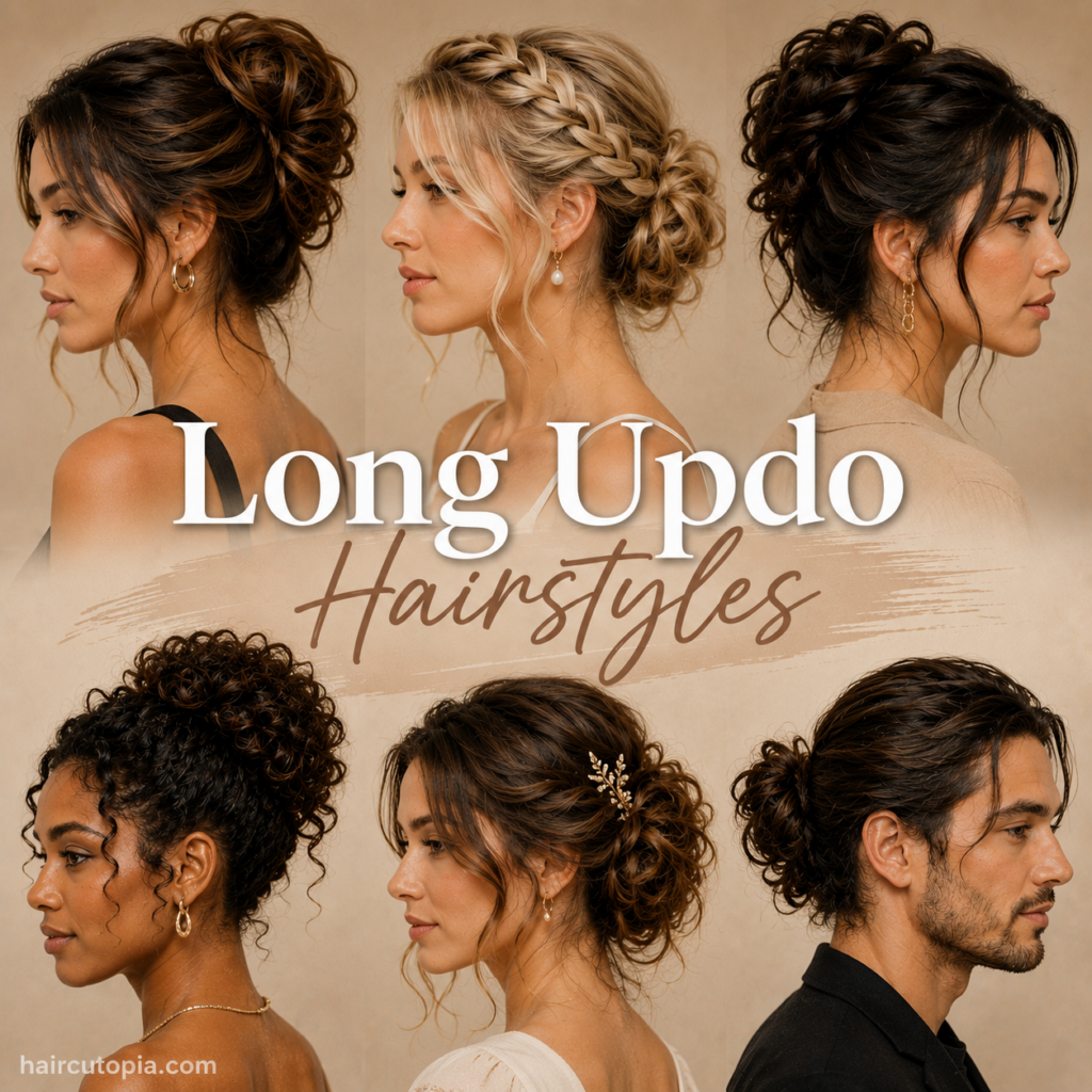 Long Updo Hairstyles: 20 Beautiful Ideas for Long Hair