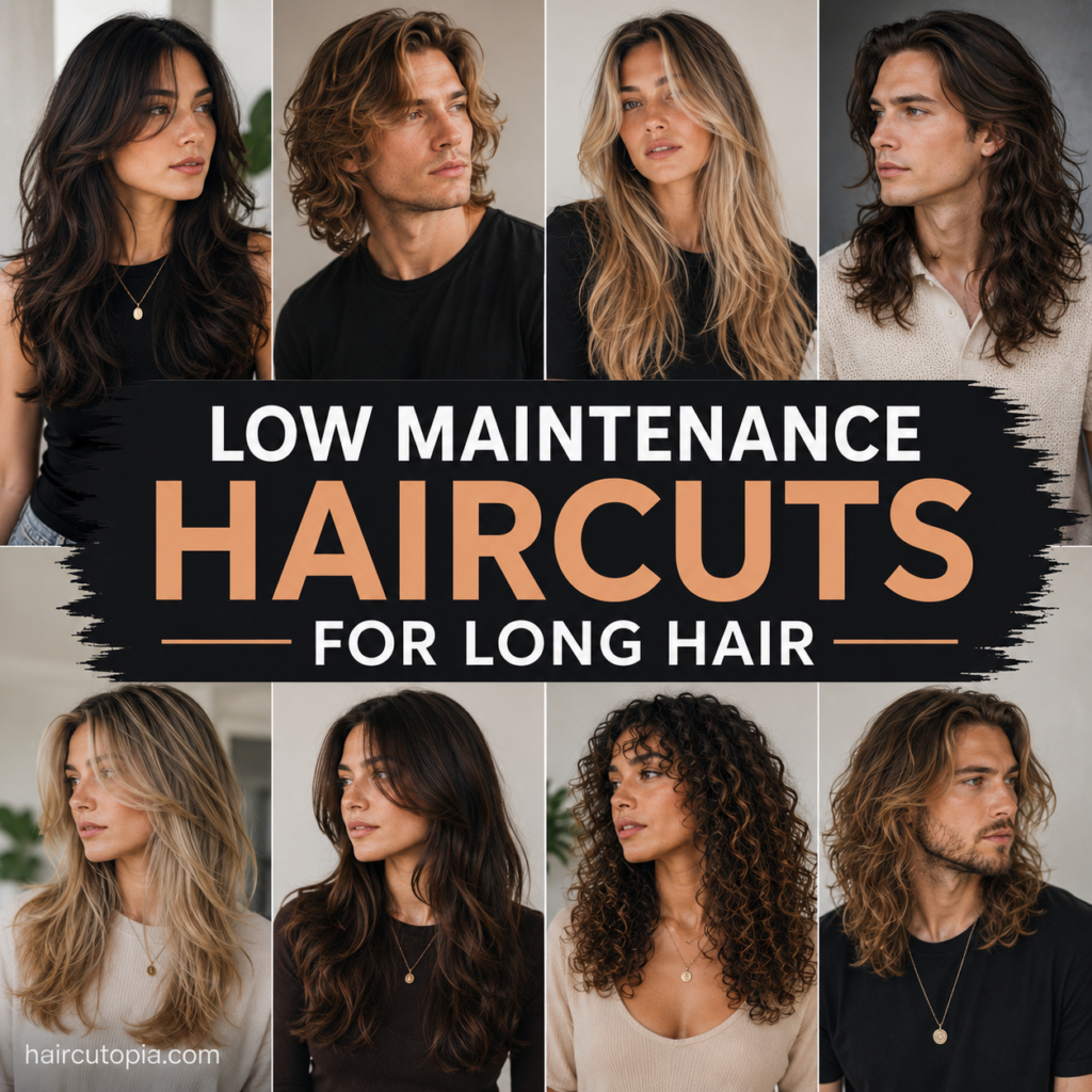 Low Maintenance Haircuts for Long Hair