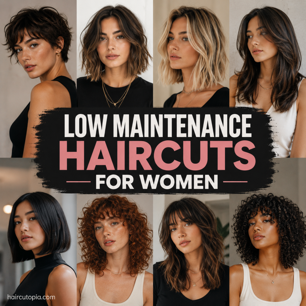 Low Maintenance Haircuts for Women