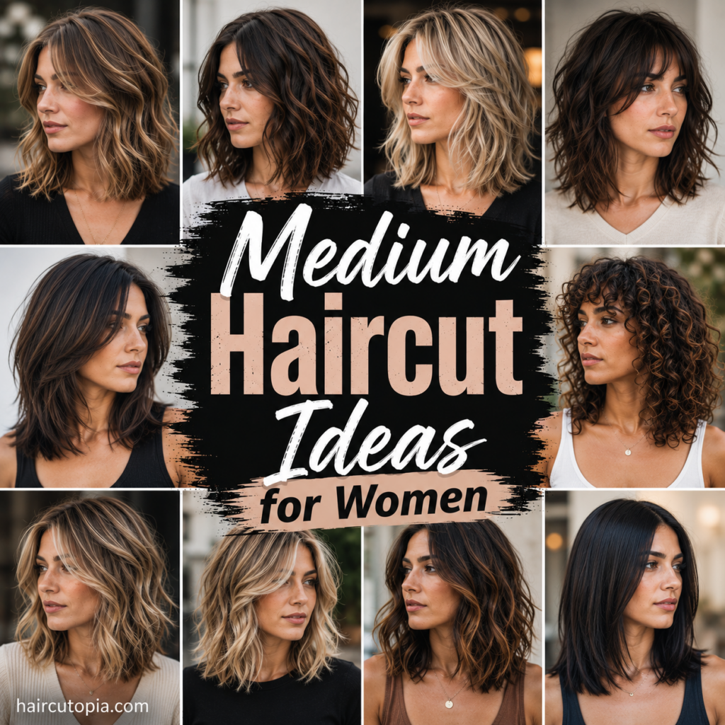 Medium Haircut Ideas for Women