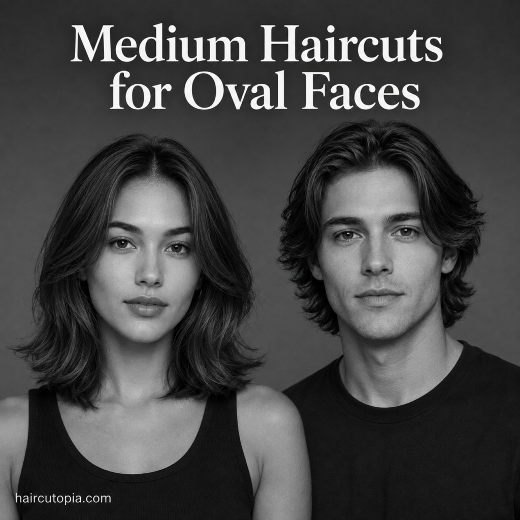 Medium Haircuts for Oval Faces: 35 Flattering Styles for Every Hair Type