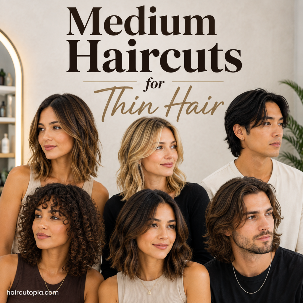 Medium Haircuts for Thin Hair: 20 Flattering Styles That Add Volume and Movement