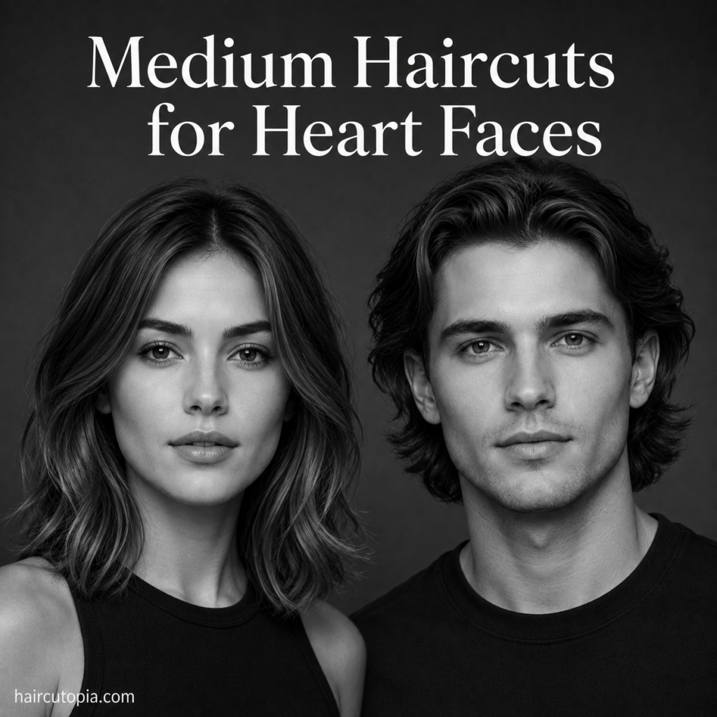 Medium Haircuts for Heart Faces: 25 Flattering Styles That Perfectly Balance Your Features