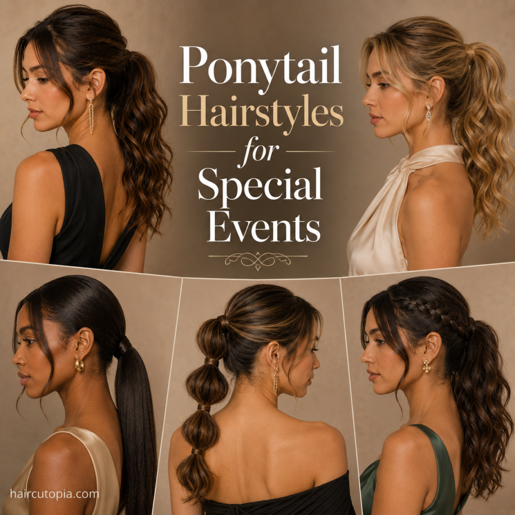 25 Ponytail Hairstyles for Special Events and Celebrations