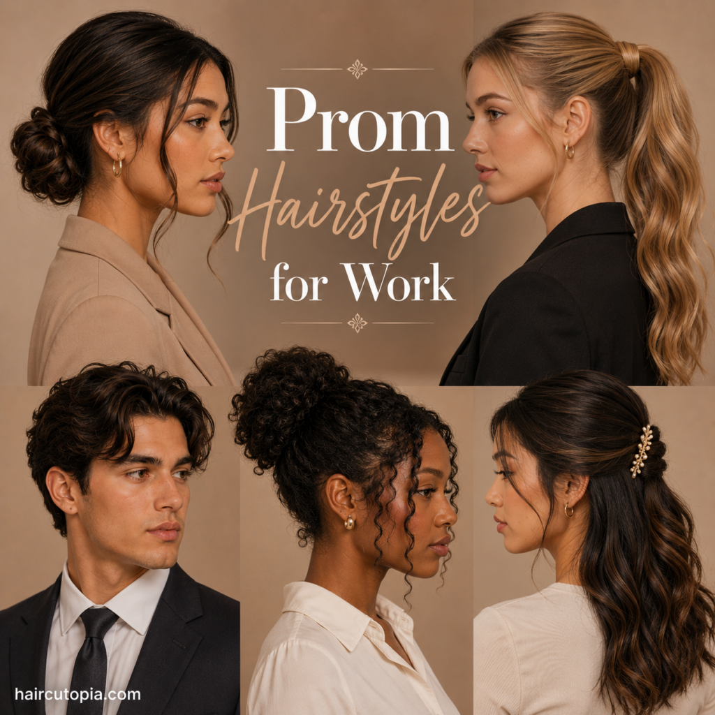 Prom Hairstyles for Work: Polished Looks That Transition From Office to Prom