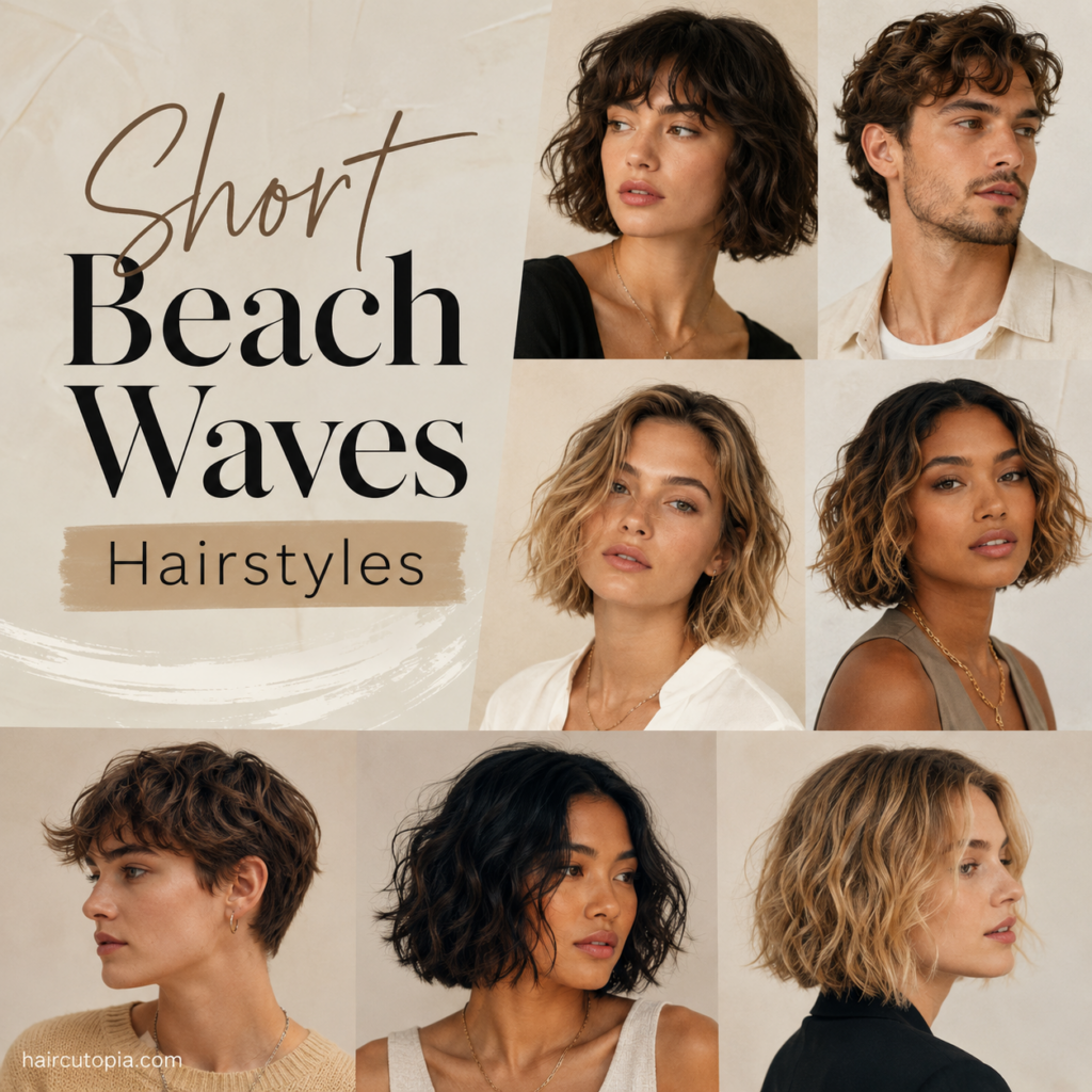 Short Beach Waves Hairstyles: Easy, Breezy Looks for Short Hair