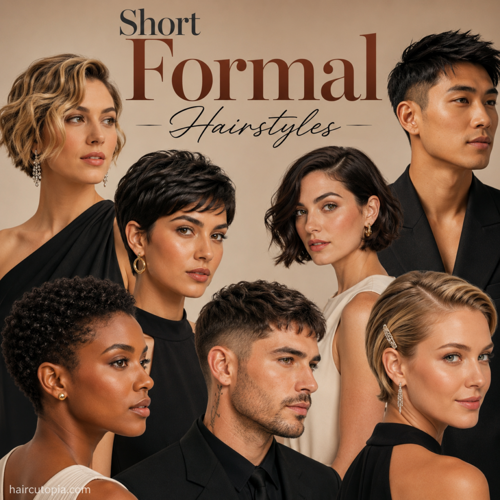 Short Formal Hairstyles: Elegant Ideas for Every Occasion
