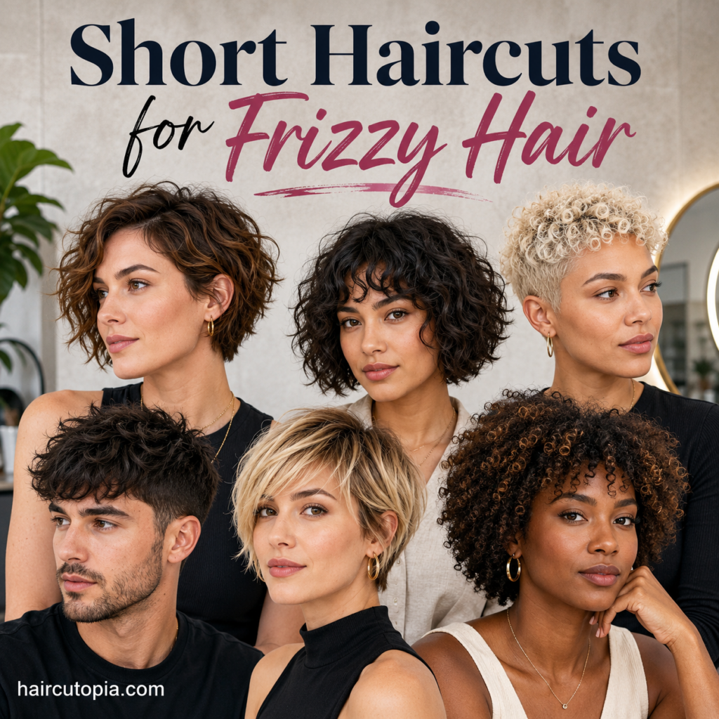 Short Haircuts for Frizzy Hair: Flattering Styles That Are Easier to Manage