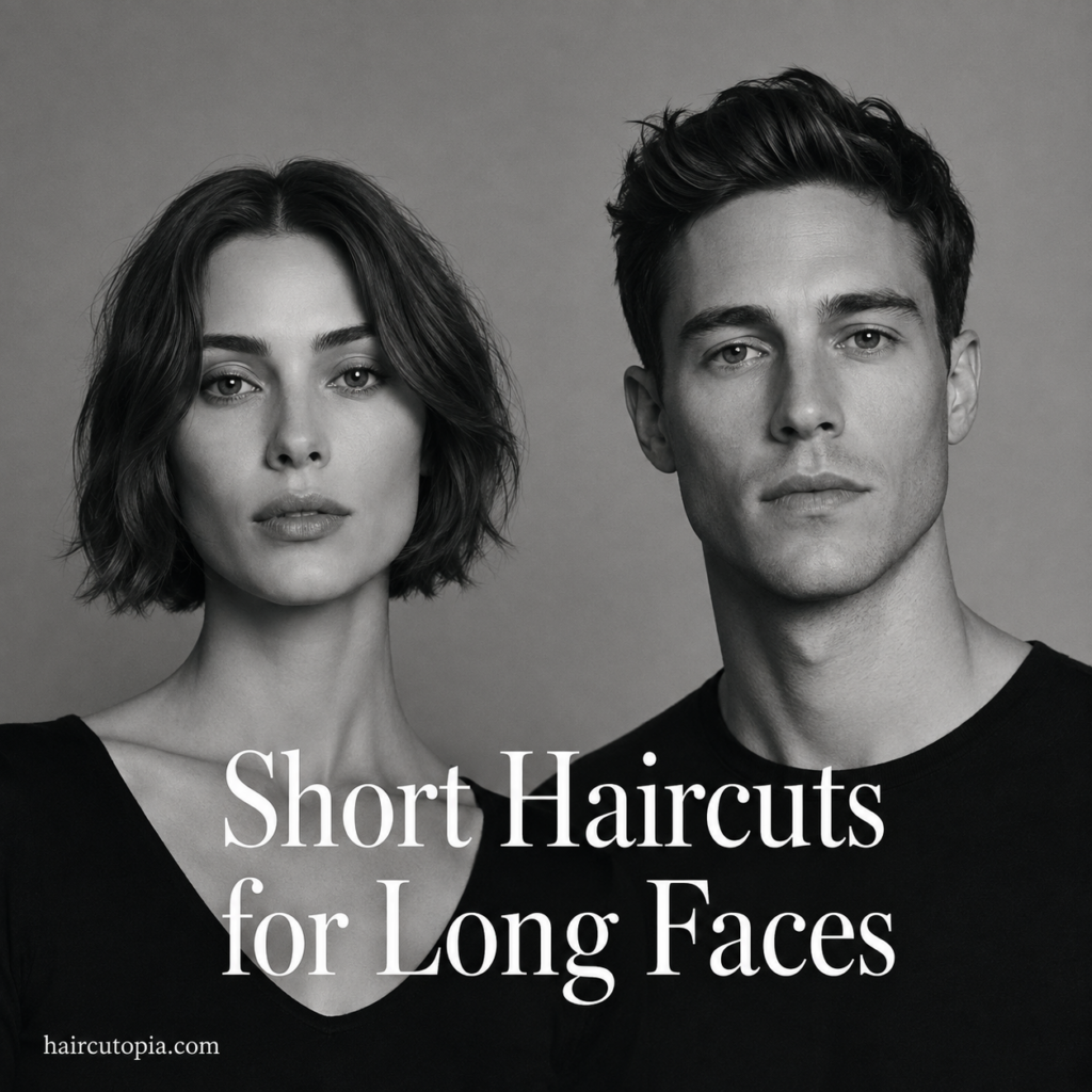 Short Haircuts for Long Faces: 25 Flattering Styles That Add Balance and Shape