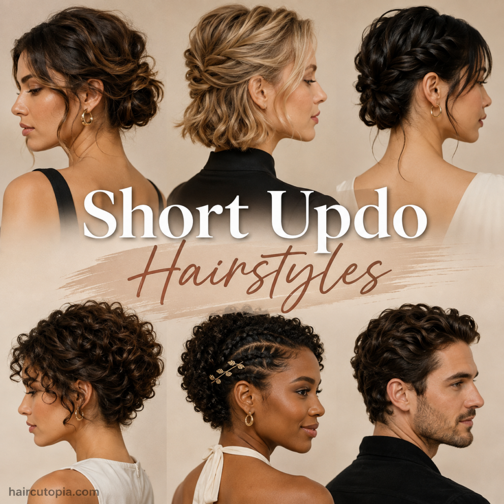 Short Updo Hairstyles: Easy, Stylish Ideas for Short Hair
