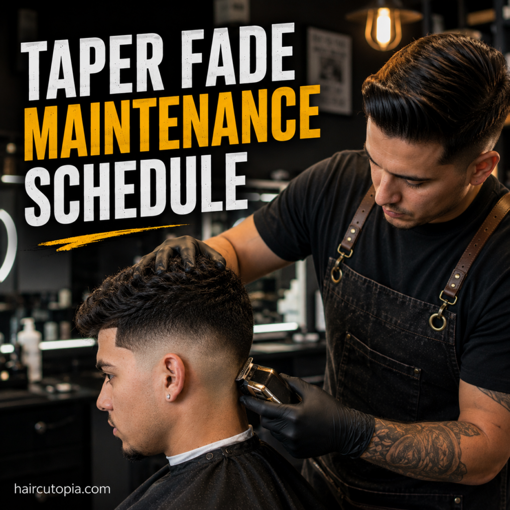 Taper Fade Maintenance Schedule: How Often Should You Get a Touch-Up?