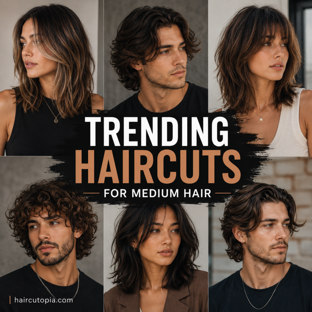 Trending Haircuts for Medium Hair