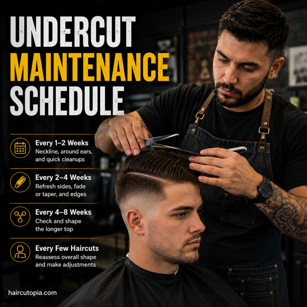 Undercut Maintenance Schedule